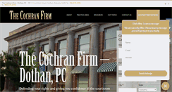 Desktop Screenshot of cochranfirmdothan.com